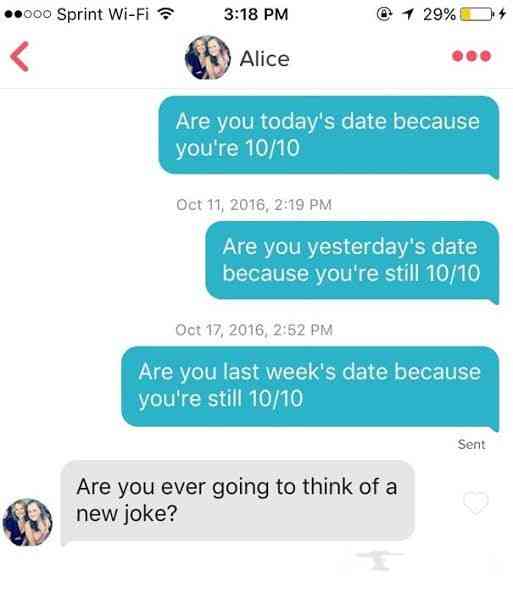 Pickup line gone wrong screenshots 3