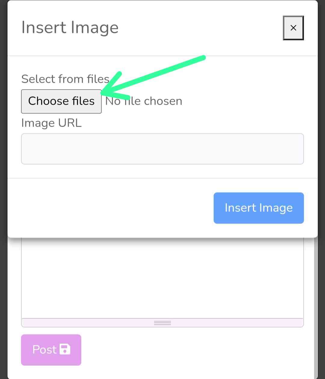 How to add multiple images to your post on 2