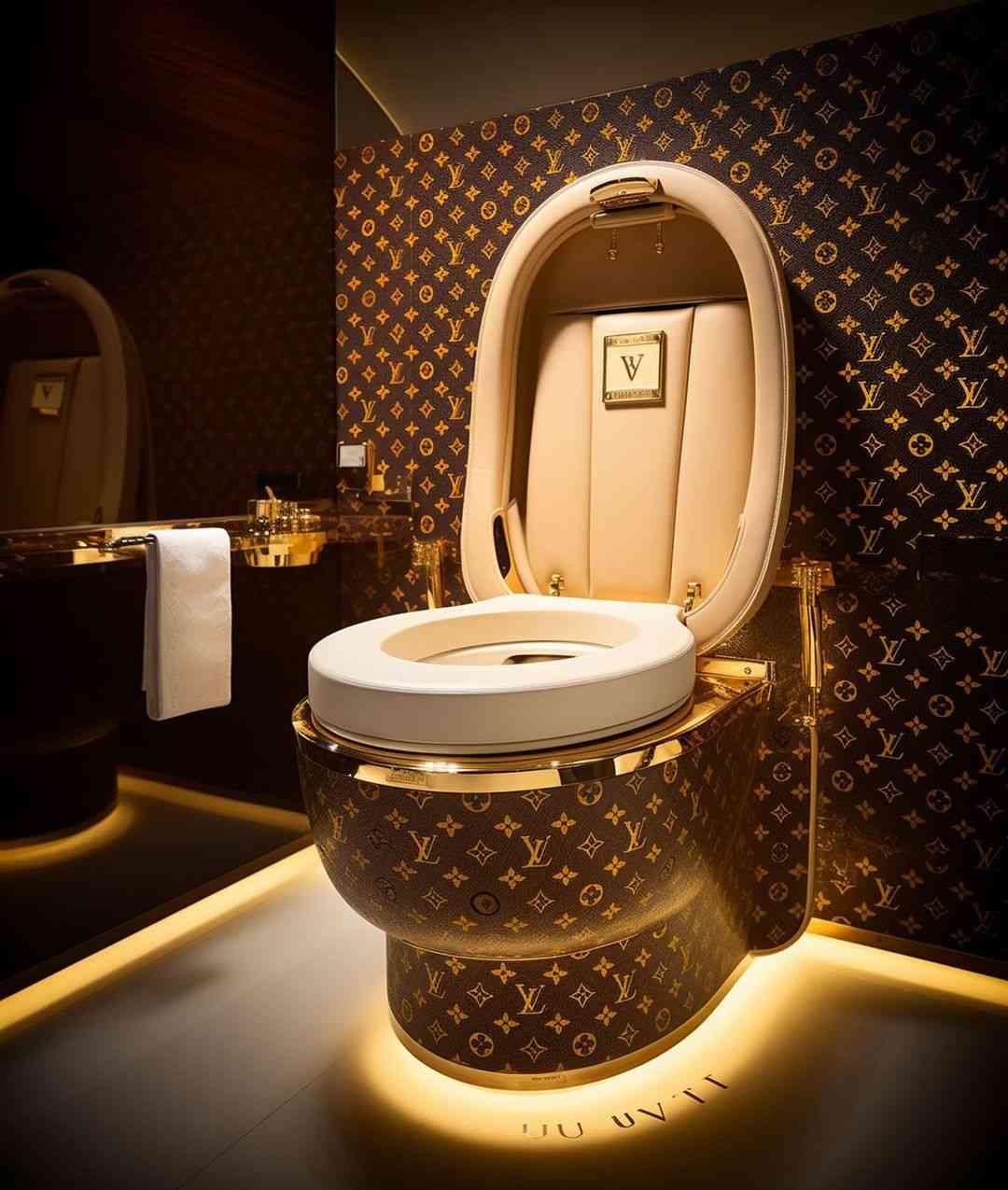 Taking expensive shiii here. Pictures of luxury toilets 🚽😉 2