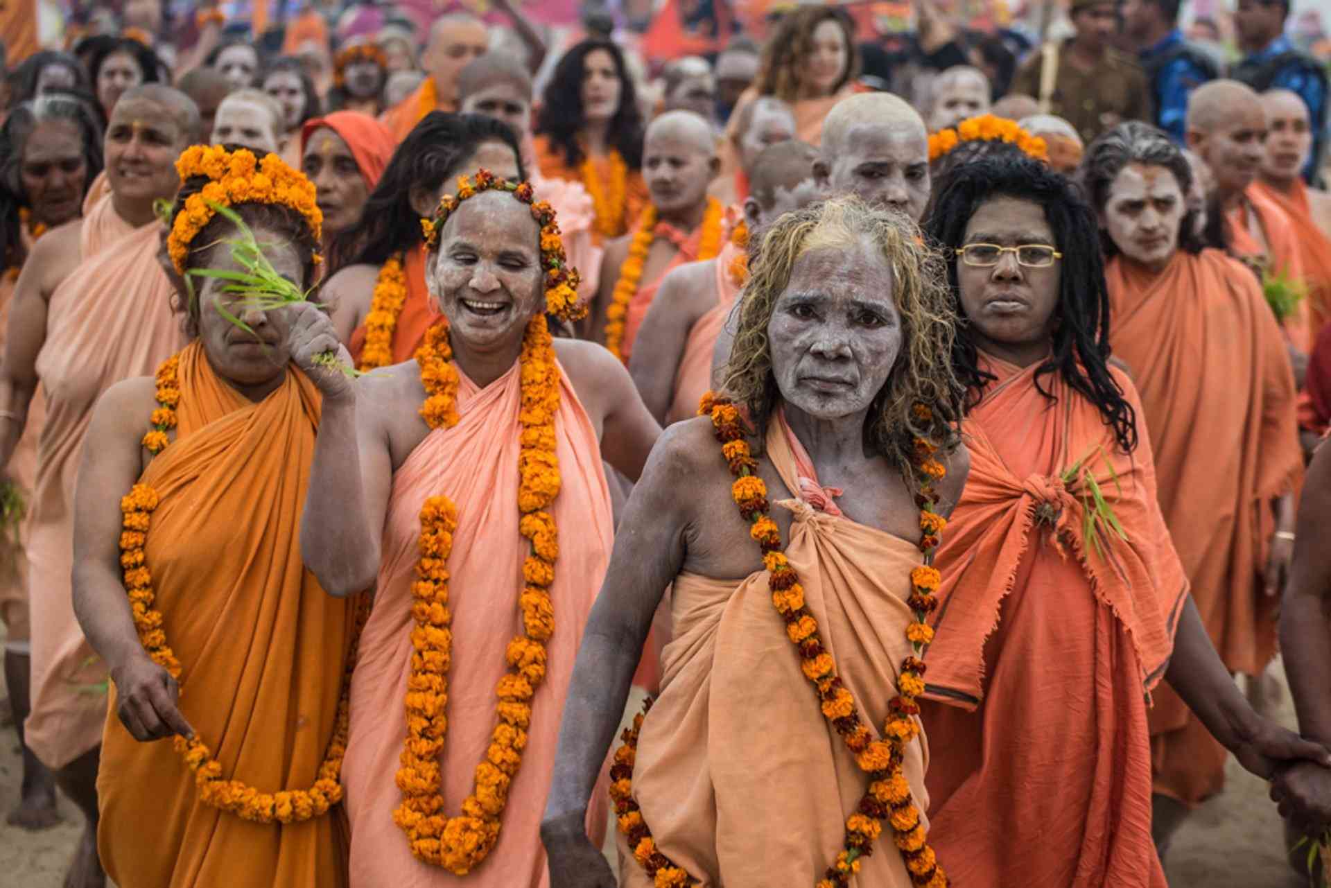 About 100 million people attend India's Kumbh Mela Festival, 4