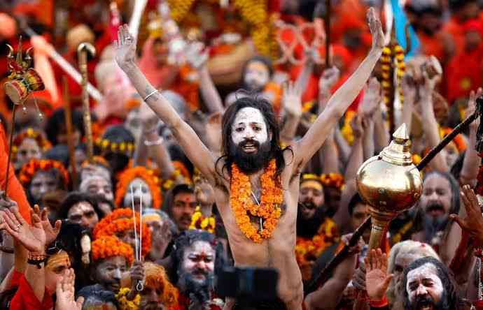 About 100 million people attend India's Kumbh Mela Festival, 6