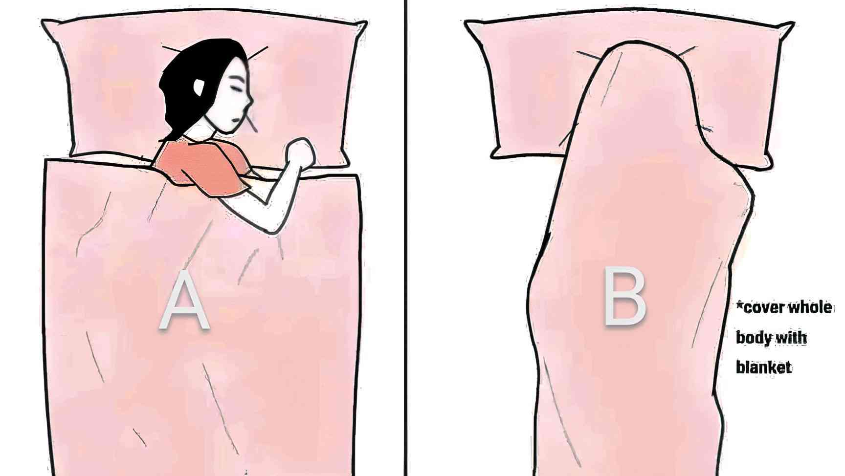 How do you sleep? A or B, tell us your pick! | MirrorLog