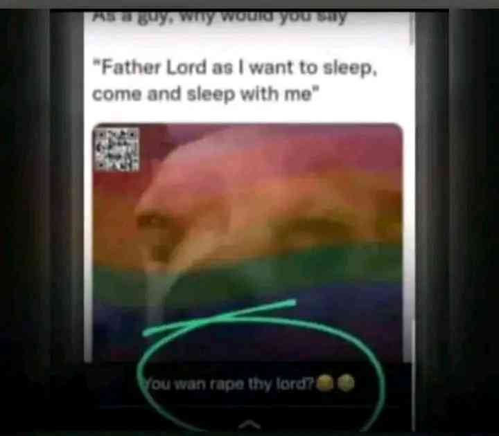 Do you wanna rape the lord ??? - MirrorLog