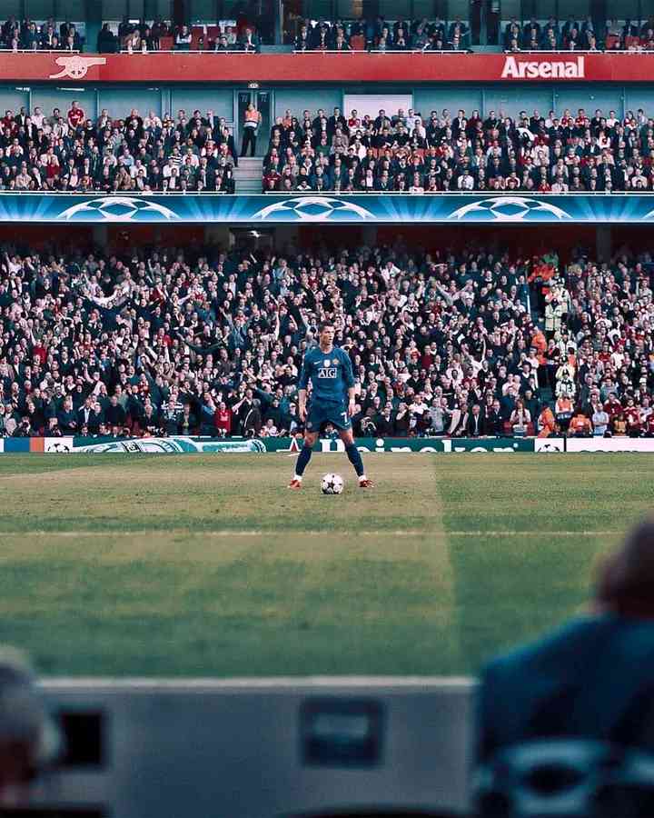 On this day, 14 years ago...  Clive Tyldesley🎙️"35 yards out. It's too far out for Ronaldo to think about it..... AHHHHH. Absolutely sensational."  Cristiano Ronaldo sco - MirrorLog