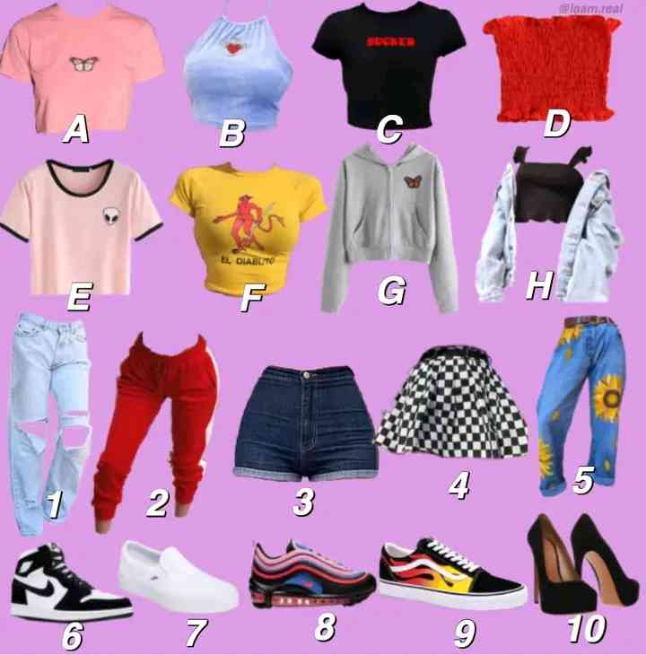 Choose your outfit - MirrorLog