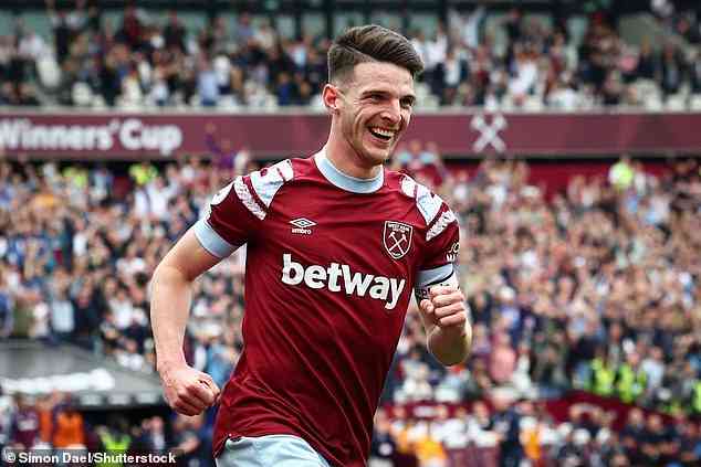 Declan Rice set to FINALLY complete UK record £105m transfer to Arsenal TODAY - MirrorLog