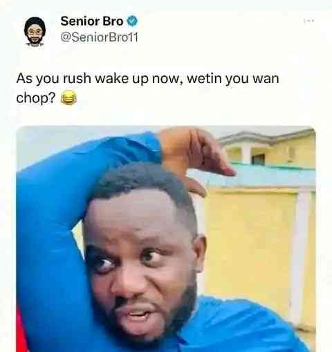 Watin you wan chop 😂😂😂😂 | MirrorLog