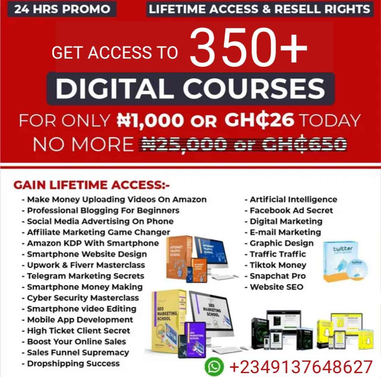 Get Access To Digital Courses For 1,000 naira only - MirrorLog