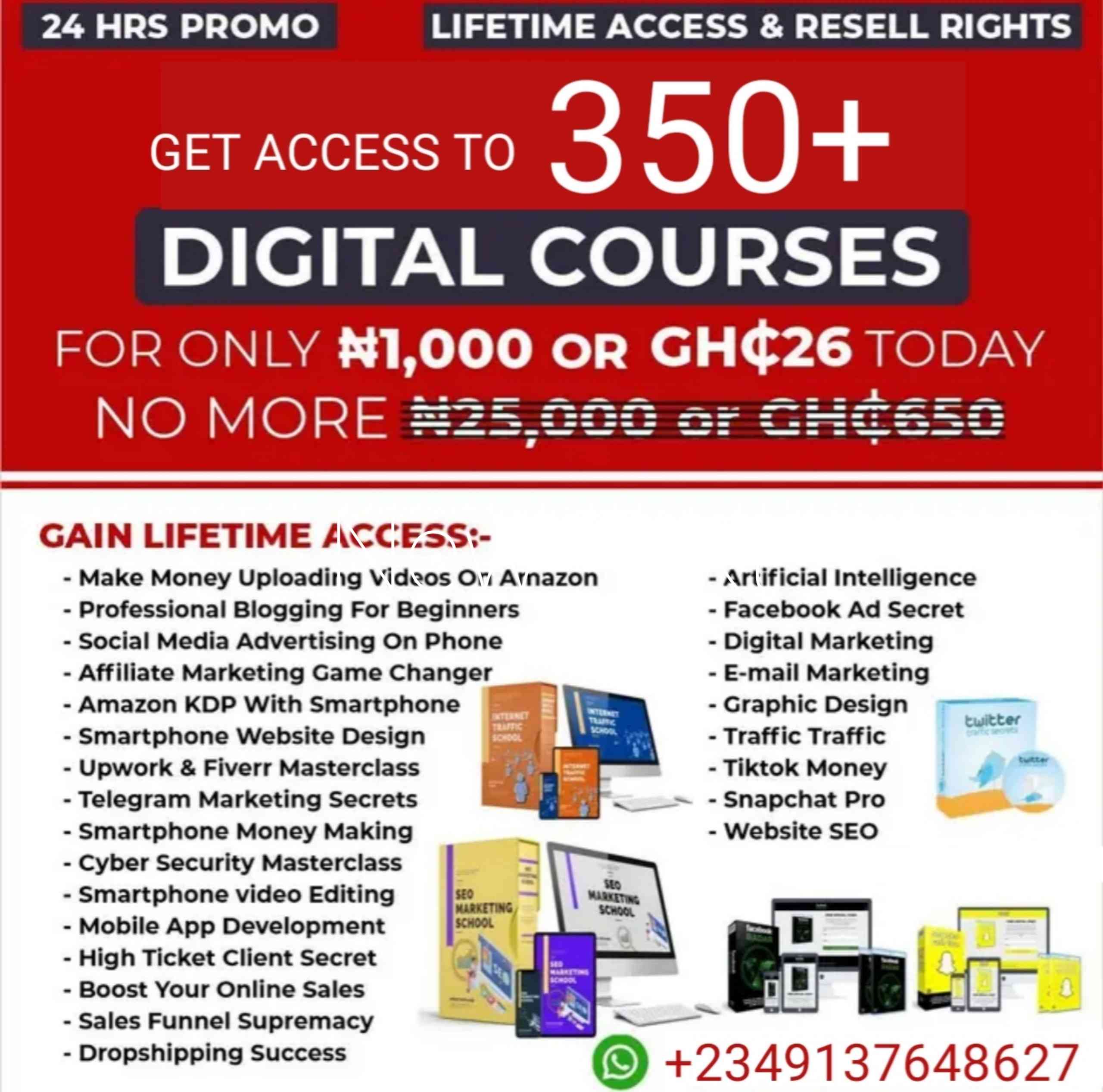 Get Access To Digital Courses Skills For 1,000 naira - MirrorLog