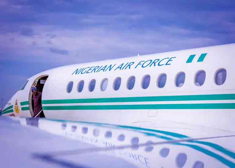 President Tinubu Lands In Abuja - MirrorLog