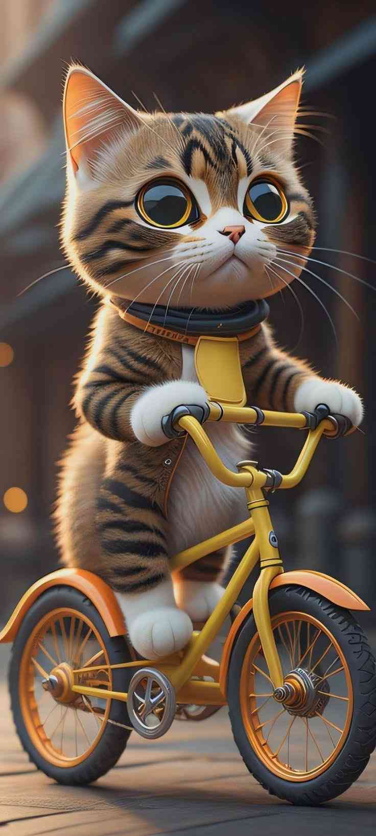 Cat bicycle 🚲 - MirrorLog