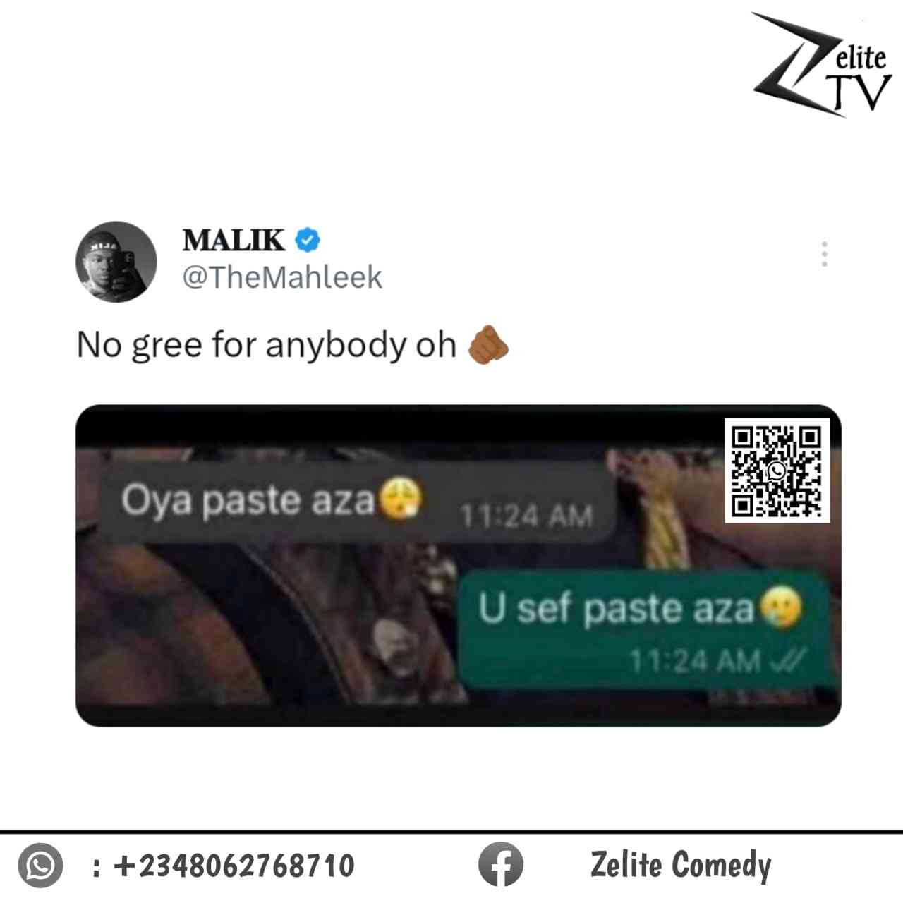 No gree for anybody 😂🤣 - MirrorLog