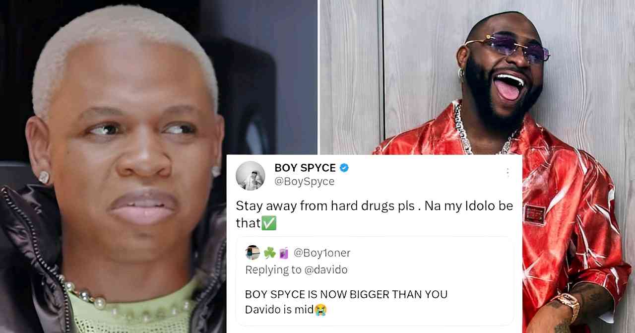 Davido is my idol - Boyspyce says after his fan compared him to Davido | MirrorLog