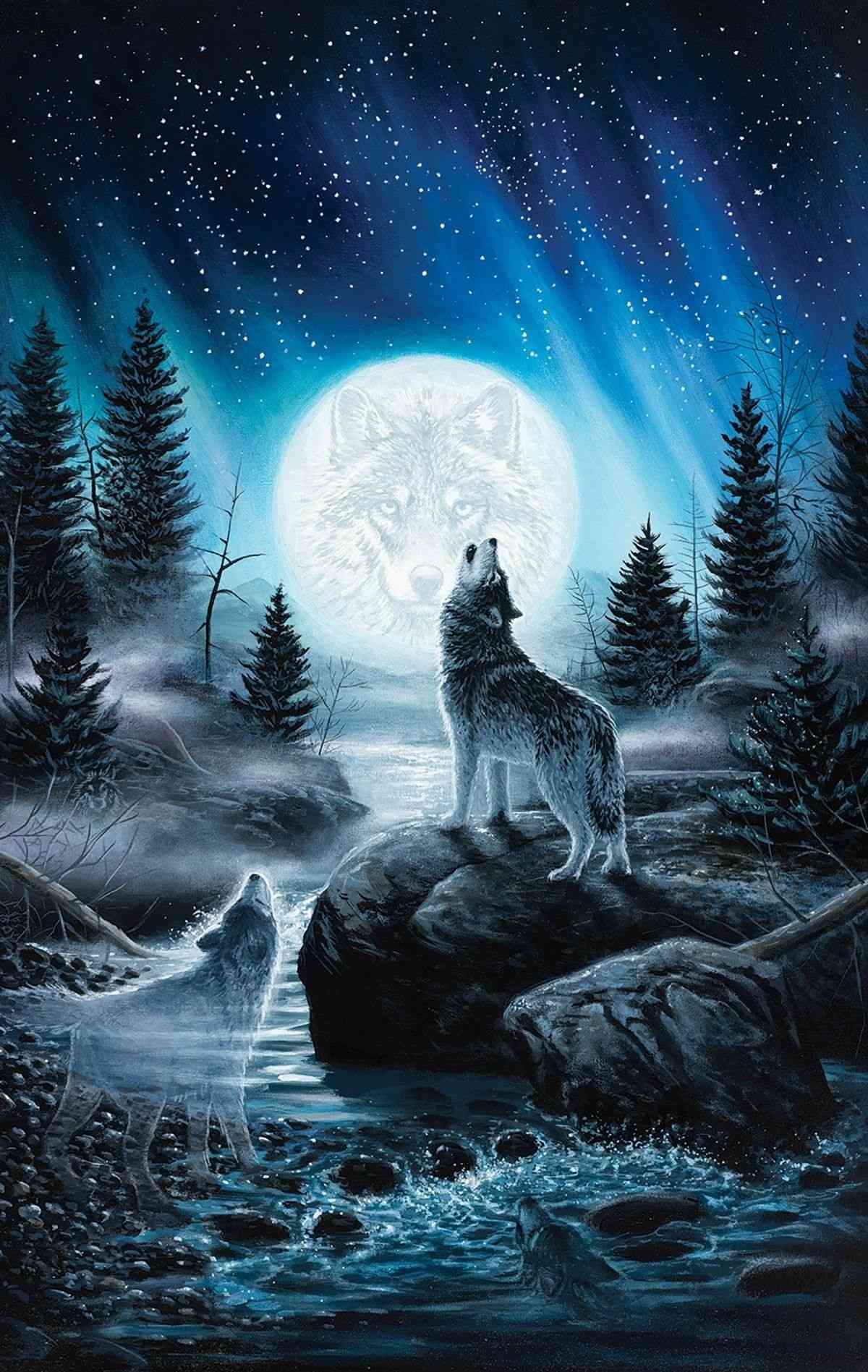 #wolf  #wallpaper - MirrorLog