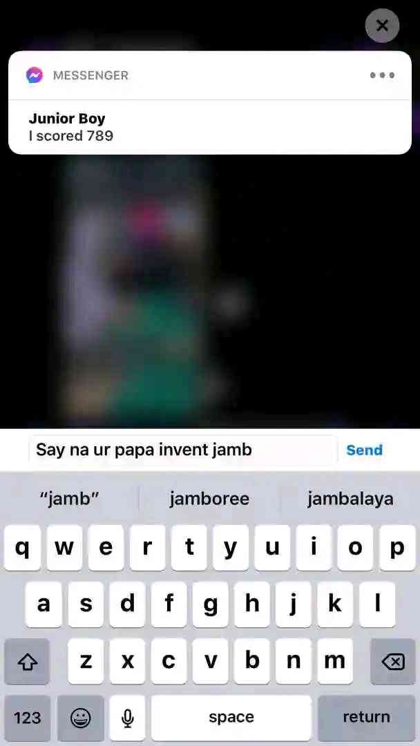 Shey na ur papa get jamb | MirrorLog