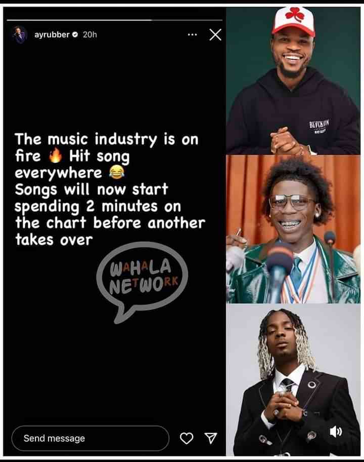 I swear Nah true Ooh 😂😂😂 Music industry is on Fire in Nigeria 🔥🔥🔥🔥🥇💐💚⚡🥇🎉🎉🎉 Everybody just dey para 😂 - MirrorLog