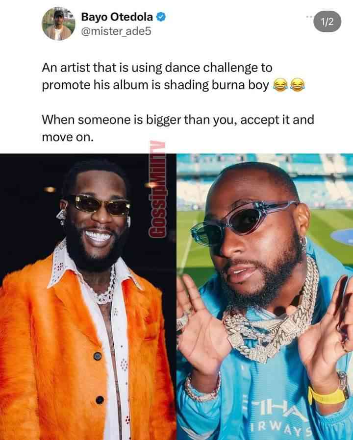 See Disrespect o! Person talk say na Dance Challenge Davido take dey Promote his Album 😂🥶🎵🔥🙄🥺  Davido don Price Market 😂😂💔 - MirrorLog