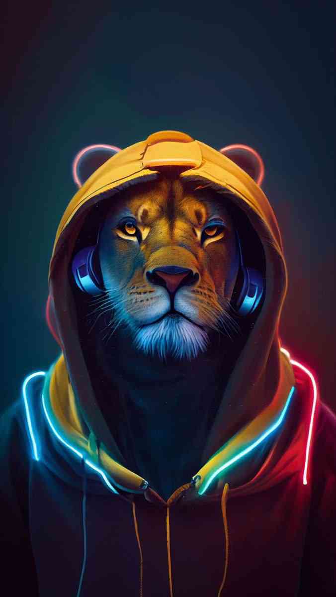 #lion #geng #hood #wallpaper - MirrorLog