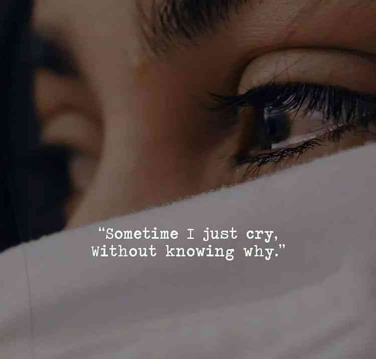 Sometimes, we cry without even knowing why 🥺 #wallpaper - MirrorLog