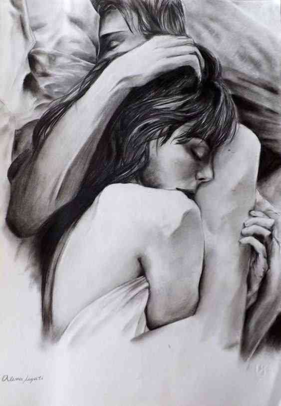 Pencil drawing #lovers - MirrorLog