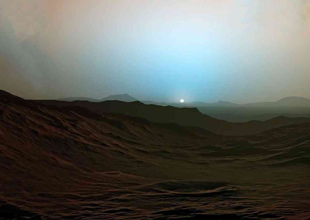 This is what sunsets on Mars looks like - MirrorLog