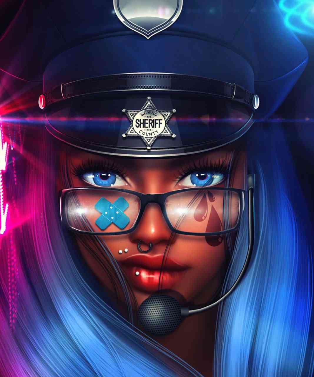 Sexy officer - MirrorLog