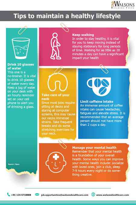 Tips on maintaining healthy lifestyles - MirrorLog