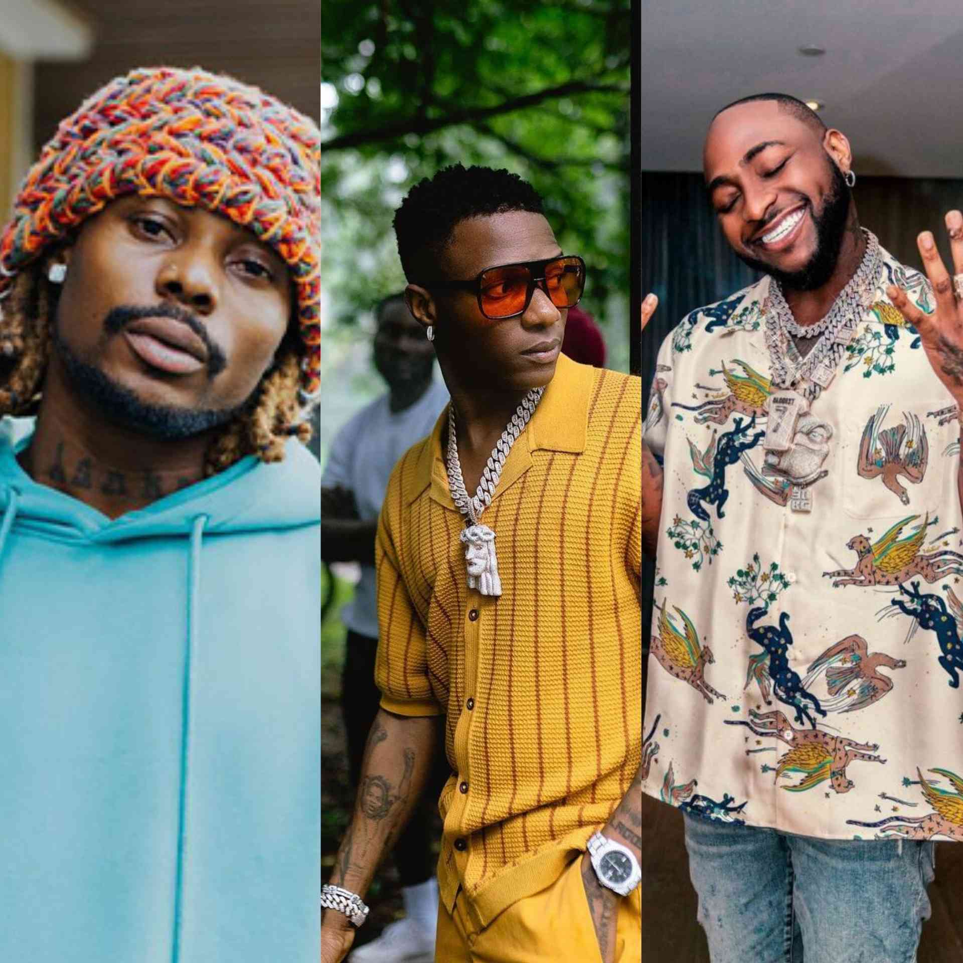 Kiss, Slap or Marry? Asake, Wizkid, Davido - MirrorLog