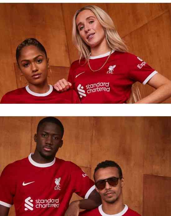 Liverpool reveal their new 2023/24 home shirt - MirrorLog