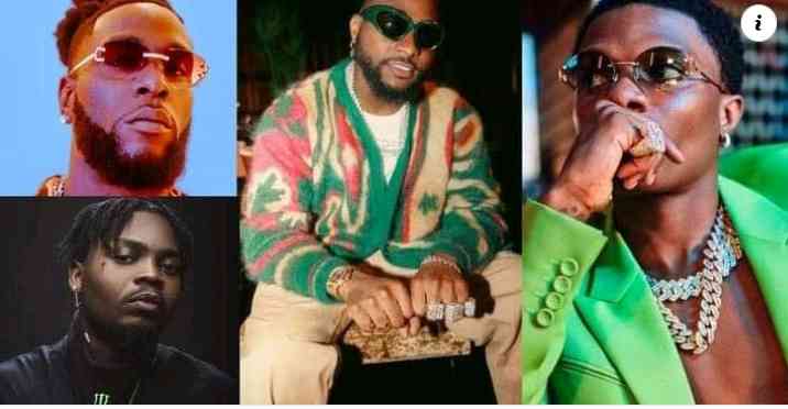 Singer Davido slams Wizkid, Burnaboy, Olamide and other artistes who barely post online - MirrorLog