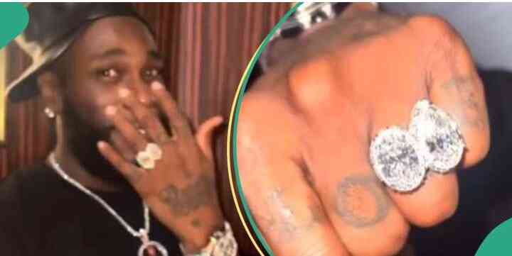 Burna Boy Screams As He Wears N1.8bn Newly Acquired Ring - MirrorLog