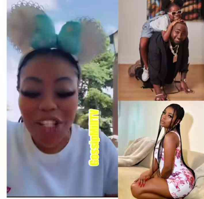 Davido's daughter IMADE ADELEKE and her mum, dragging each other - MirrorLog