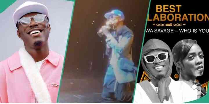 Headies 2023: Singer Spyro Kneels on Stage, Holds Worship Section As He Bags Award for Best Collaboration - MirrorLog