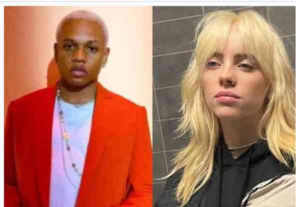 Nigerian singer Ugbekile David Osemeke, popularly known as Boy Spyce, has expressed his desire to marry American musician Billie Eilish. - MirrorLog