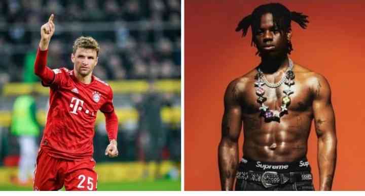 Bayern Munich star Thomas Muller shows off dance moves to Nigerian hit “Calm Down” - MirrorLog