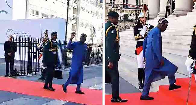 Tinubu Arrives For Closing Of Paris Summit - MirrorLog