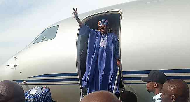 President Tinubu Arrives Abuja from Guinea Bissau - MirrorLog