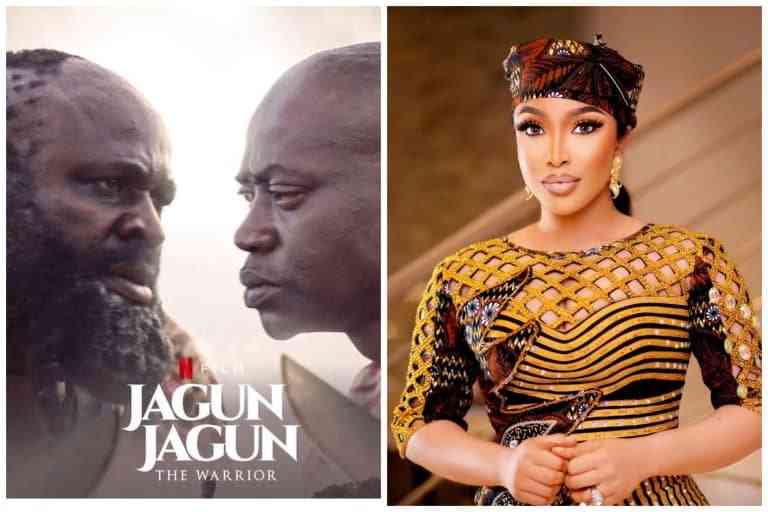 Tonto Dikeh, has been criticised online over a comment on Jagun Jagun - MirrorLog