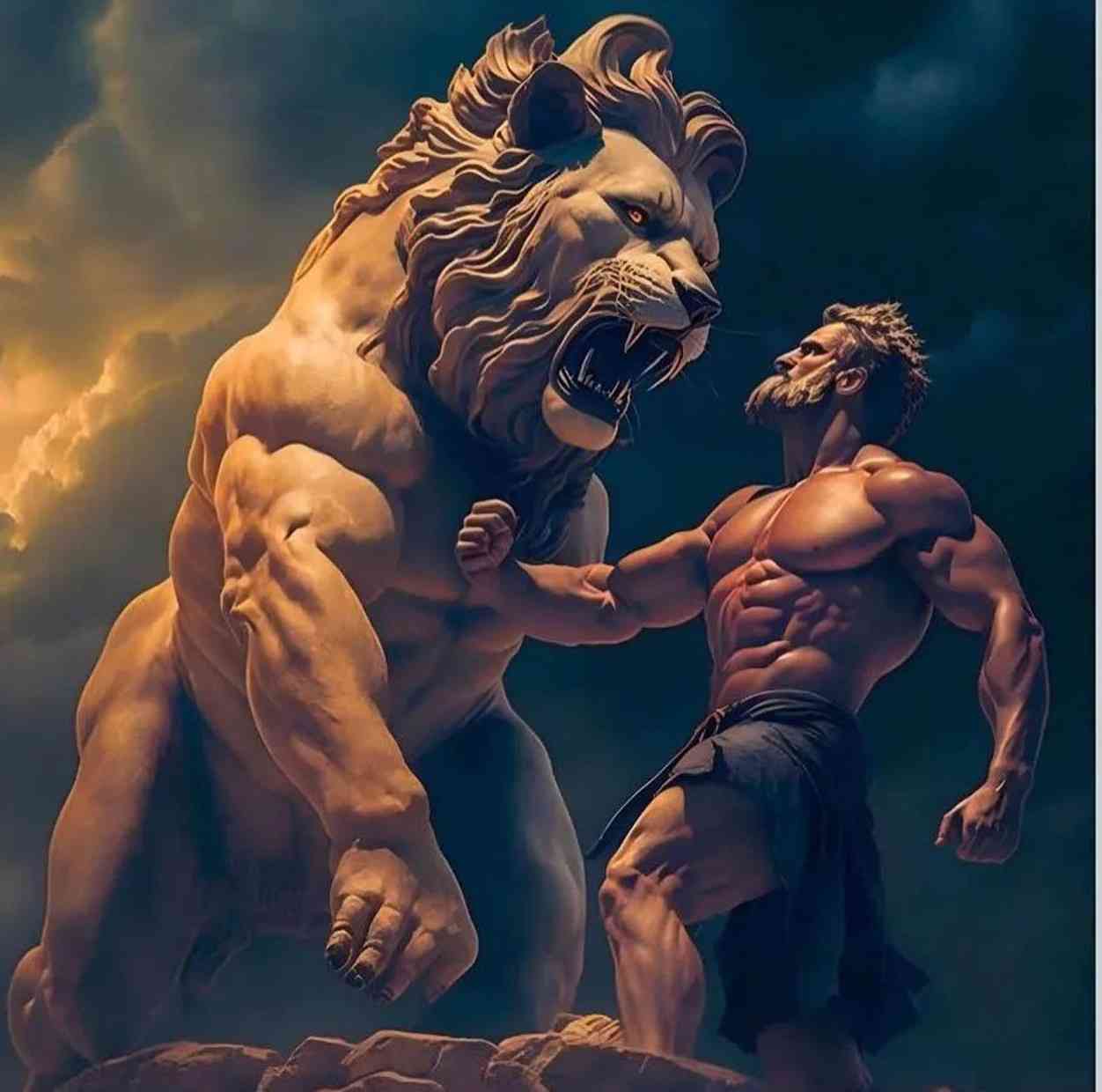 Super strong 🦁💪🏽💪🏼 - MirrorLog