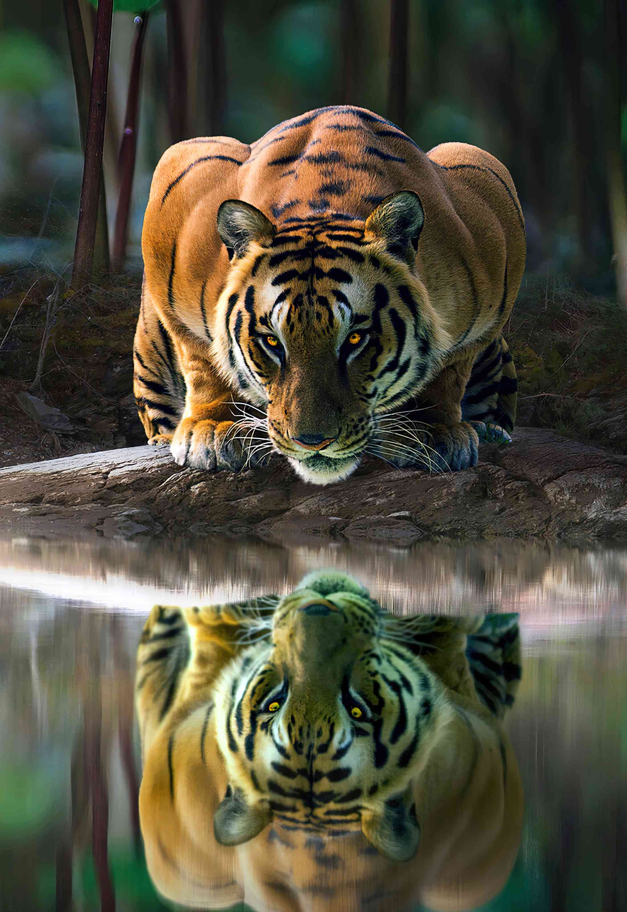 #Tiger wallpaper - MirrorLog